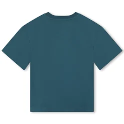 Hot LANVIN T-shirt avec imprimé baskets PETROLBLUE