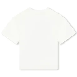 Fashion LANVIN T-shirt avec imprimé baskets OFFWHITE
