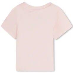 Online BOSS T-shirt avec imprimé brillant BABY PINK