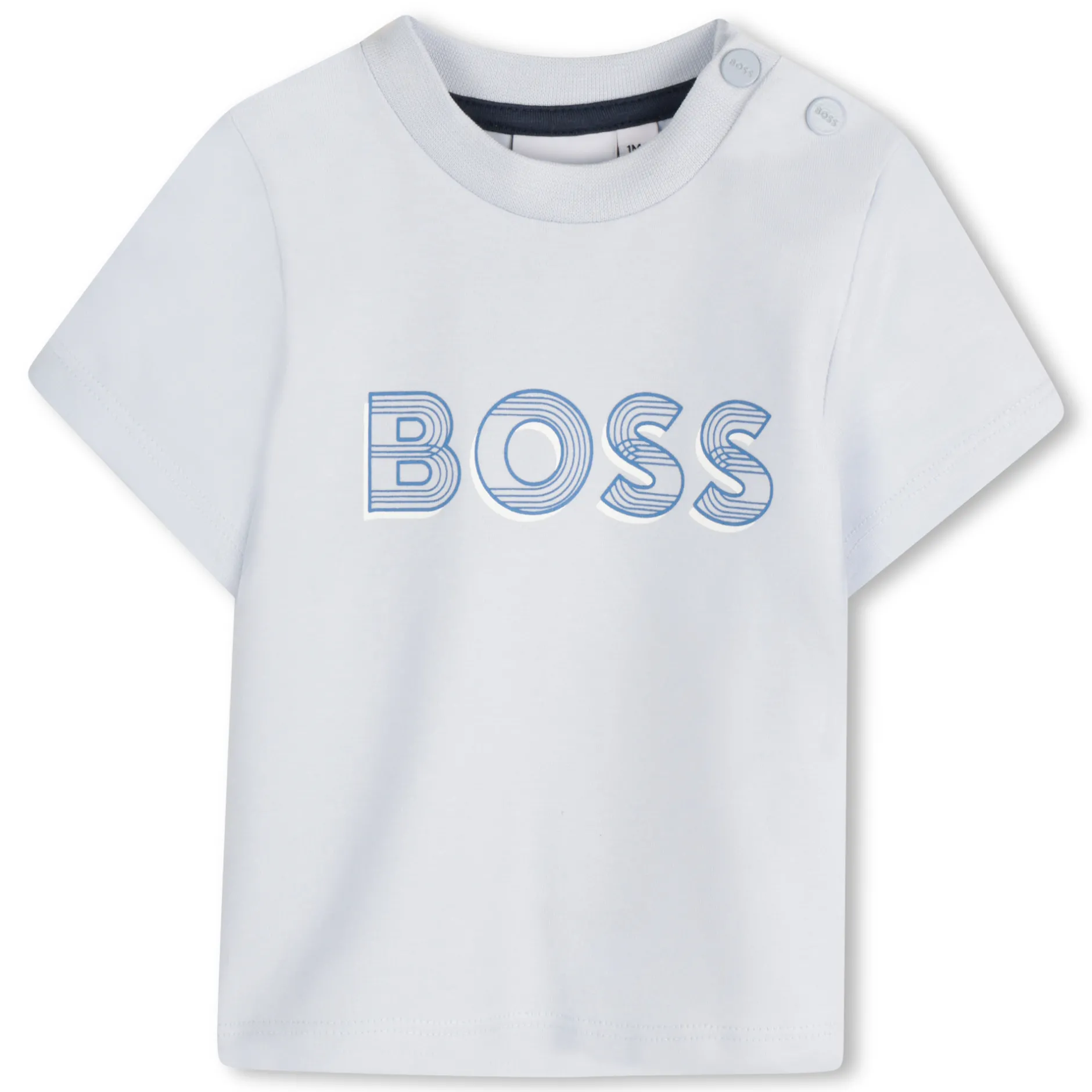 Fashion BOSS T-shirt avec imprimé logo CIEL