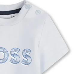 Fashion BOSS T-shirt avec imprimé logo CIEL