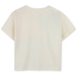 New KENZO KIDS T-shirt avec imprimé placé PALE TRENCH