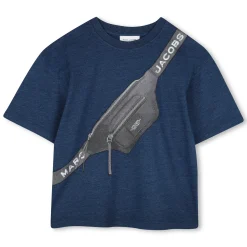 Sale MARC JACOBS T-shirt avec imprimé sac DENIM BLUE