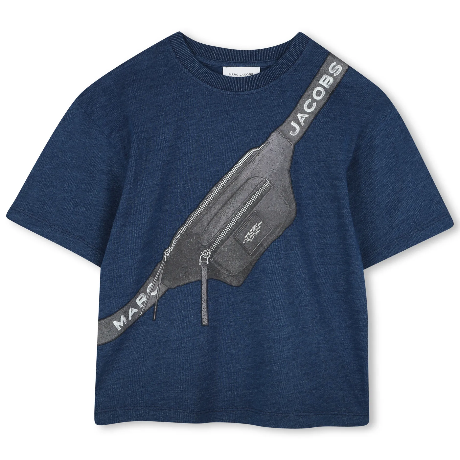 Sale MARC JACOBS T-shirt avec imprimé sac DENIM BLUE