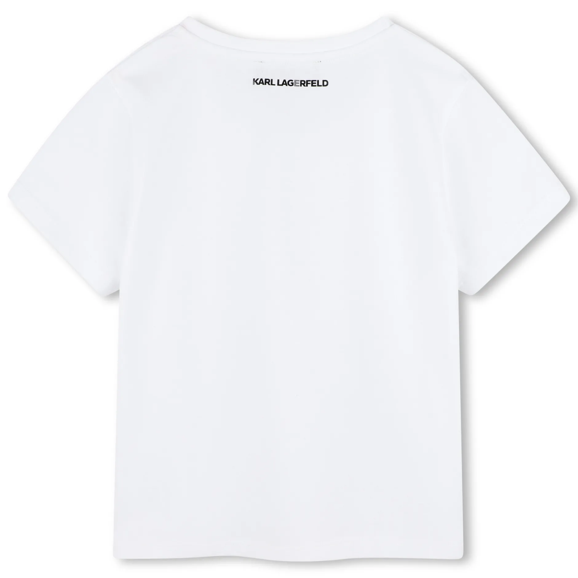 Best KARL LAGERFELD KIDS T-shirt avec imprimés BLANC