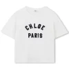 Discount CHLOE T-shirt avec logo contrastant OFFWHITE