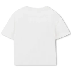Discount CHLOE T-shirt avec logo contrastant OFFWHITE