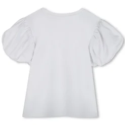 Best MARC JACOBS T-shirt avec manches fantaisie BLANC