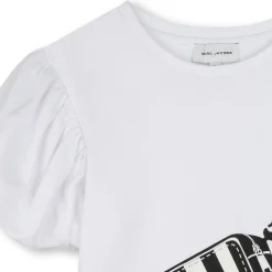 Best MARC JACOBS T-shirt avec manches fantaisie BLANC