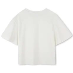 New CHLOE T-shirt avec poche poitrine OFFWHITE