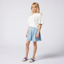 New CHLOE T-shirt avec poche poitrine OFFWHITE
