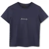 Hot GIVENCHY T-shirt avec strass INDIGO BLUE