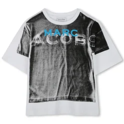 Online MARC JACOBS T-shirt avec trompe-l'oeil BLANC