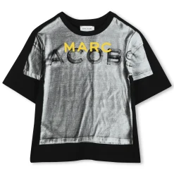 New MARC JACOBS T-shirt avec trompe-l'oeil BLACK