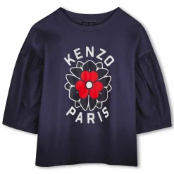 Outlet KENZO KIDS T-shirt bimatière avec imprimé CABAN