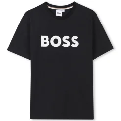 Online BOSS T-shirt brodé BLACK