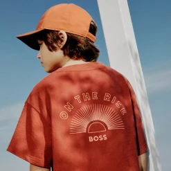 New BOSS T-shirt brodé CRUNCH