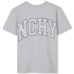 Best GIVENCHY T-shirt brodé manches courtes GRIS CHINE