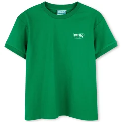 Best KENZO KIDS T-shirt coton manches courtes LODEN