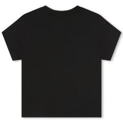 Online BOSS T-shirt coton manches courtes BLACK