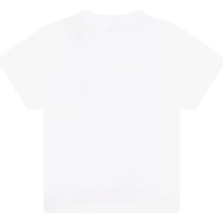 Discount BOSS T-shirt coton manches courtes BLANC