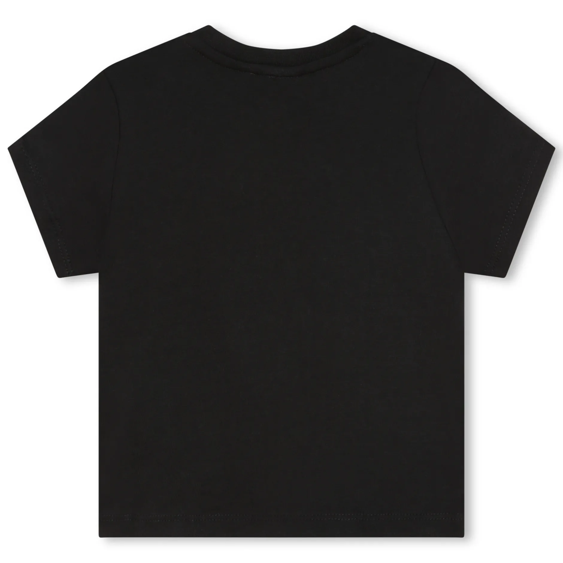 Online BOSS T-shirt coton manches courtes BLACK