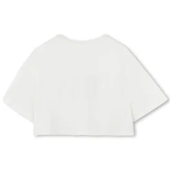 Hot CHLOE T-shirt court avec grand logo OFFWHITE