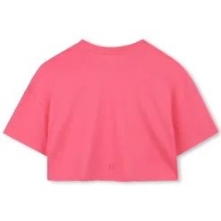 Hot GIVENCHY T-shirt court avec imprimés ROSE SORBET