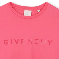 Hot GIVENCHY T-shirt court avec imprimés ROSE SORBET