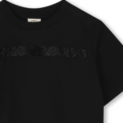 New MARC JACOBS T-shirt court avec strass BLACK