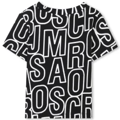 Clearance MARC JACOBS T-shirt court imprimé BLACK