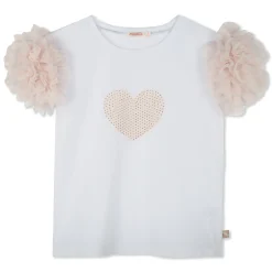 New BILLIEBLUSH T-shirt de cérémonie à volants BLANC