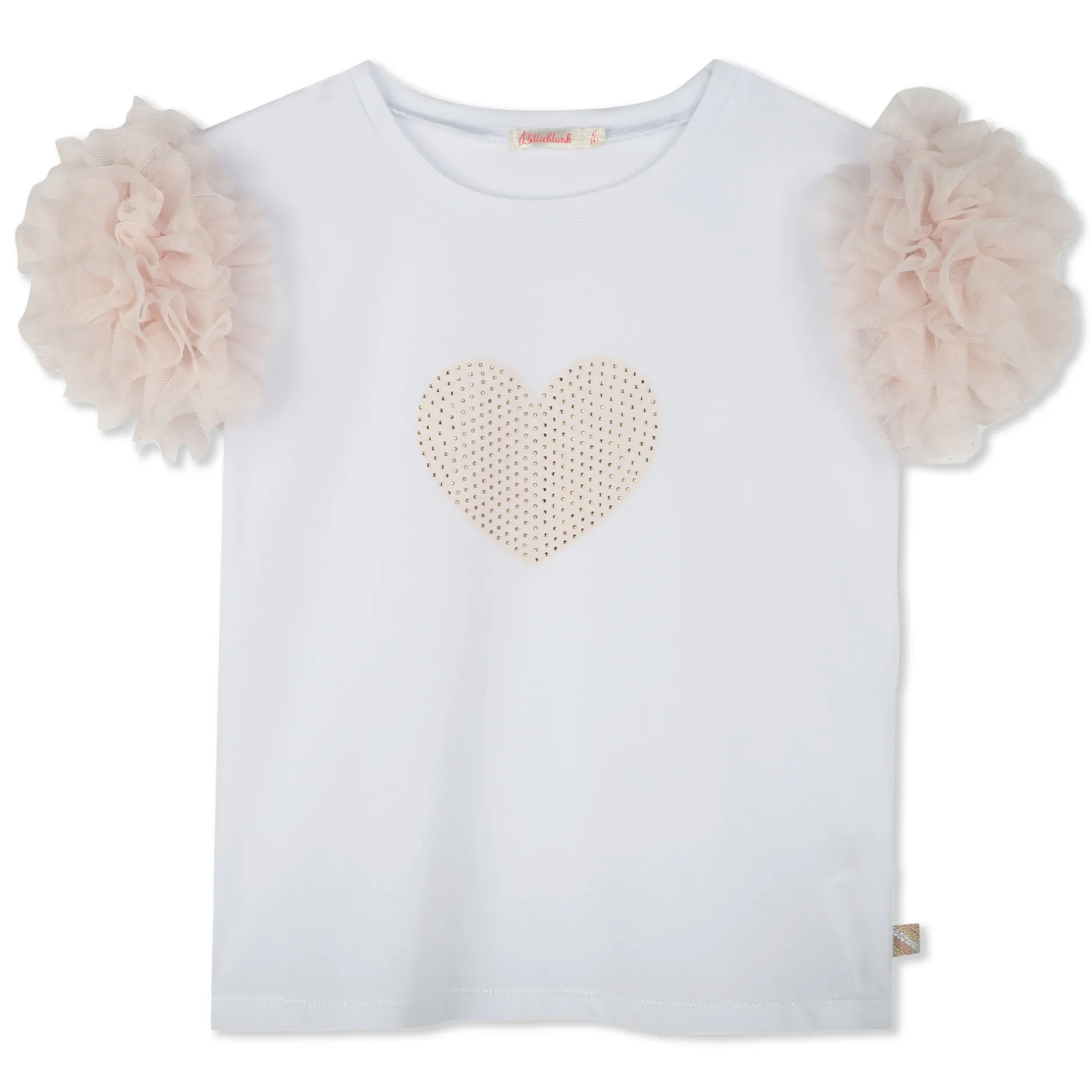 New BILLIEBLUSH T-shirt de cérémonie à volants BLANC