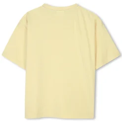 Outlet HUGO T-shirt délavé JAUNE POUSSIN