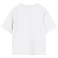 Discount KENZO KIDS T-shirt en coton avec imprimé BLANC
