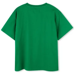 New KENZO KIDS T-shirt en coton avec imprimé LODEN