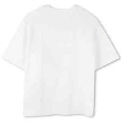 Clearance MARC JACOBS T-shirt en coton avec imprimé BLANC