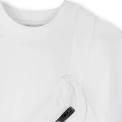 Clearance MARC JACOBS T-shirt en coton avec imprimé BLANC