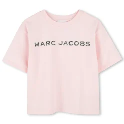 Online MARC JACOBS T-shirt en coton avec strass ROSEE