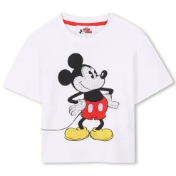 Clearance MARC JACOBS T-shirt en coton Mickey BLANC
