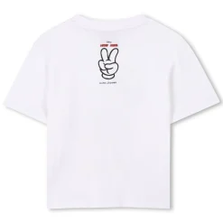 Clearance MARC JACOBS T-shirt en coton Mickey BLANC