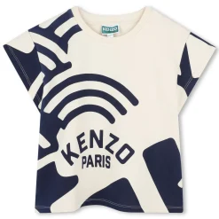 Sale KENZO KIDS T-shirt en molleton à imprimés PALE TRENCH