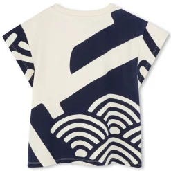 Sale KENZO KIDS T-shirt en molleton à imprimés PALE TRENCH