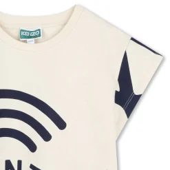 Sale KENZO KIDS T-shirt en molleton à imprimés PALE TRENCH