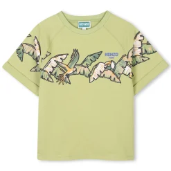 New KENZO KIDS T-shirt en molleton léger FERN