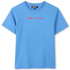 Hot DKNY T-shirt imprimé devant et dos SPLASH