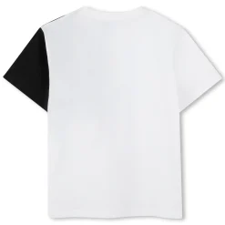 Hot DKNY T-shirt large avec poche BLACK