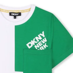 Hot DKNY T-shirt large avec poche CHARTREUSE