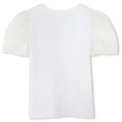Sale GIVENCHY T-shirt manches contrastantes BLANC