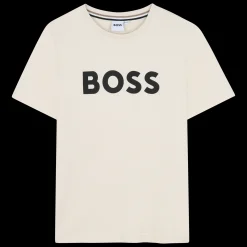 Best BOSS T-shirt manches courtes VANILLE